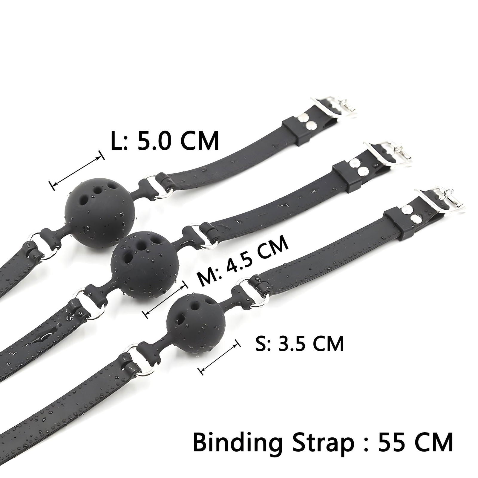 Ball Gag - Black - Michelle Selection - #tag1# - #tag2#