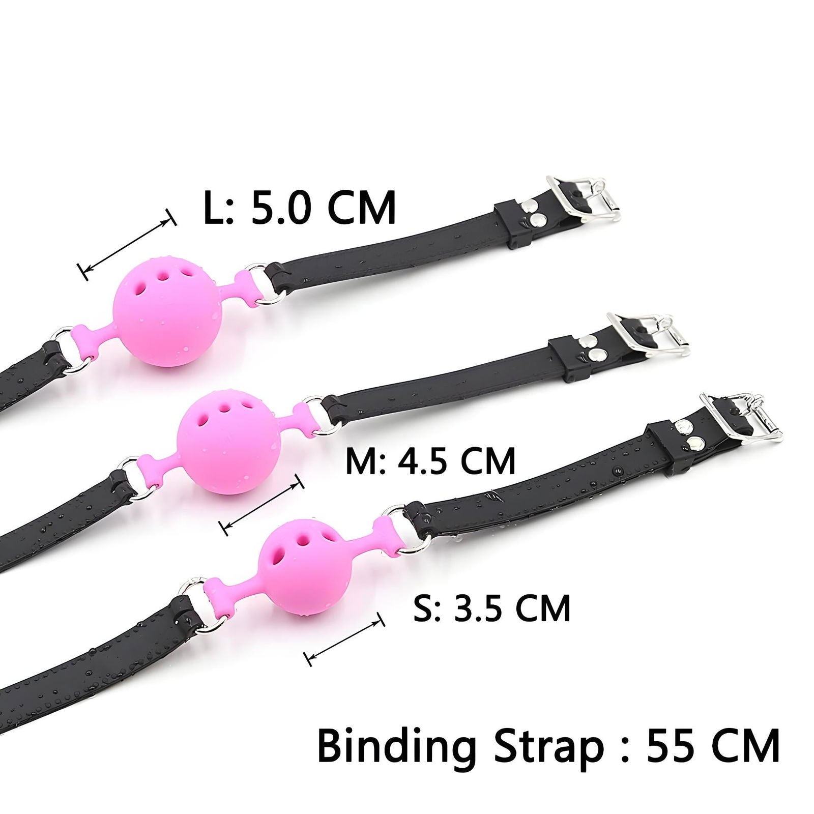 Ball Gag - Pink - Michelle Selection - #tag1# - #tag2#