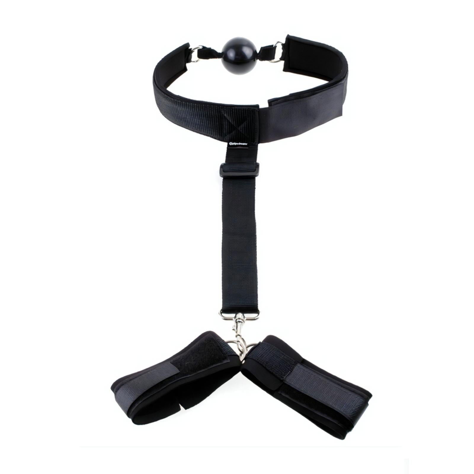 Ball gag and handcuffs binding - Michelle Selection - #tag1# - #tag2#