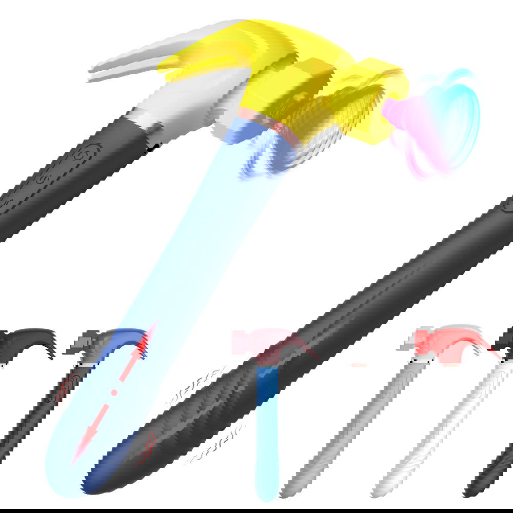 Hammer - 3-in-1 Thrusting, Sucking, Vibrator - Michelle Selection - #tag1# - #tag2#