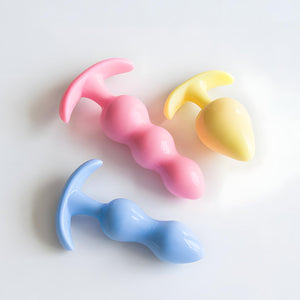 Pastel Anal Plugs Set - Michelle Selection - #tag1# - #tag2#