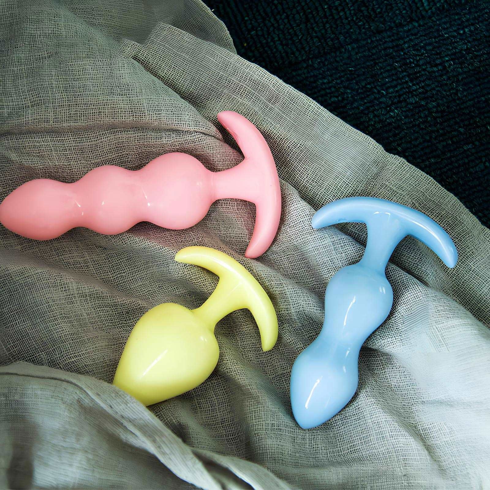 Pastel Anal Plugs Set - Michelle Selection - #tag1# - #tag2#