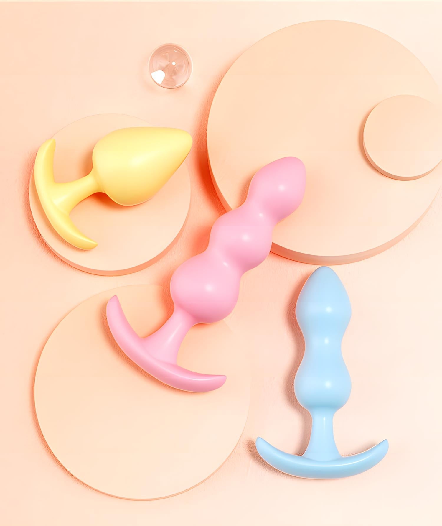 Pastel Anal Plugs Set - Michelle Selection - #tag1# - #tag2#