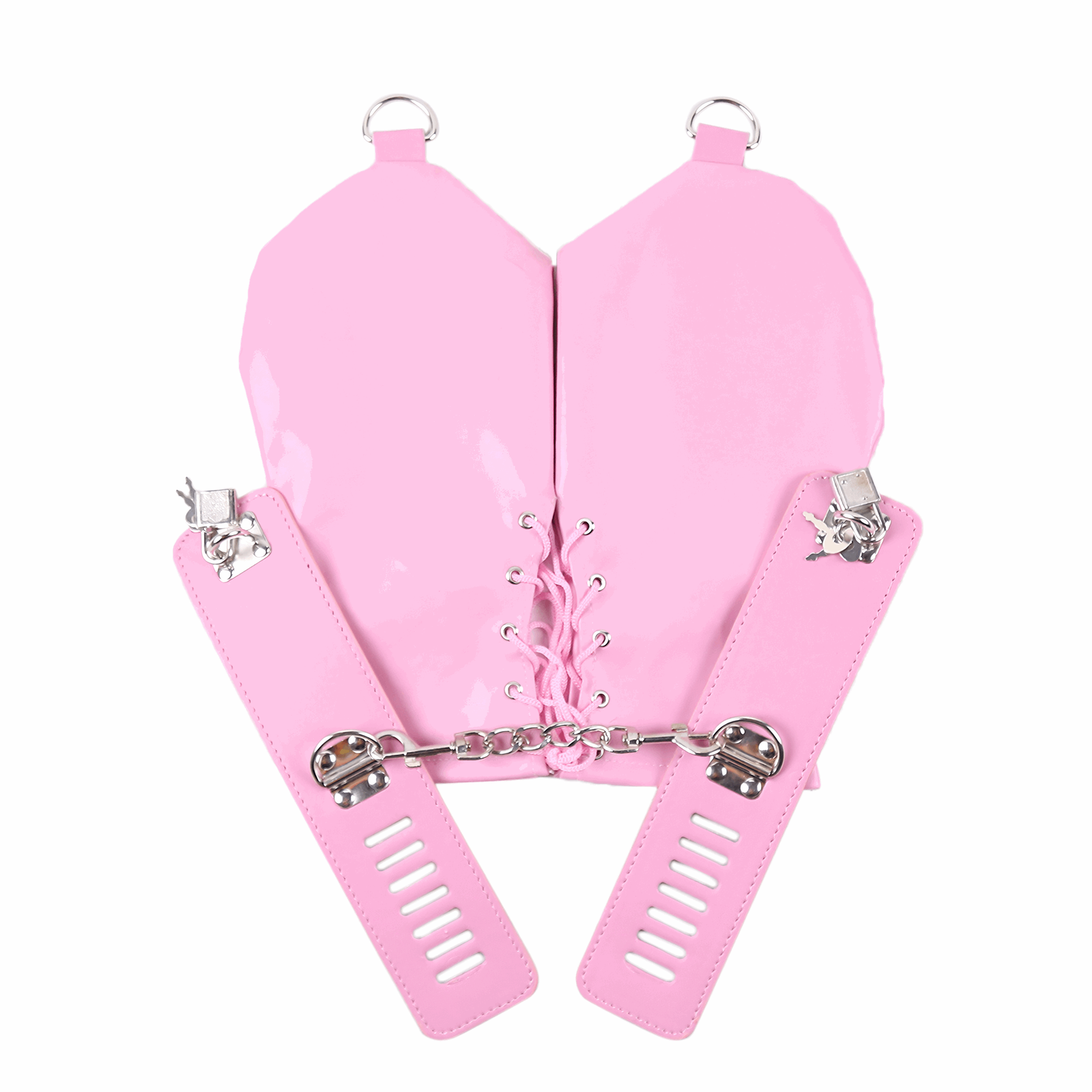 Pink Restraint Mitts - Michelle Selection - #tag1# - #tag2#