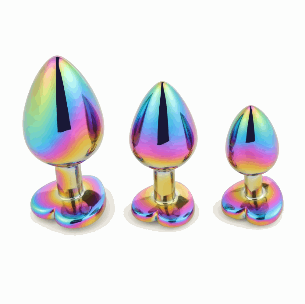 Rainbow Chrome Anal Plug - Michelle Selection - #tag1# - #tag2#