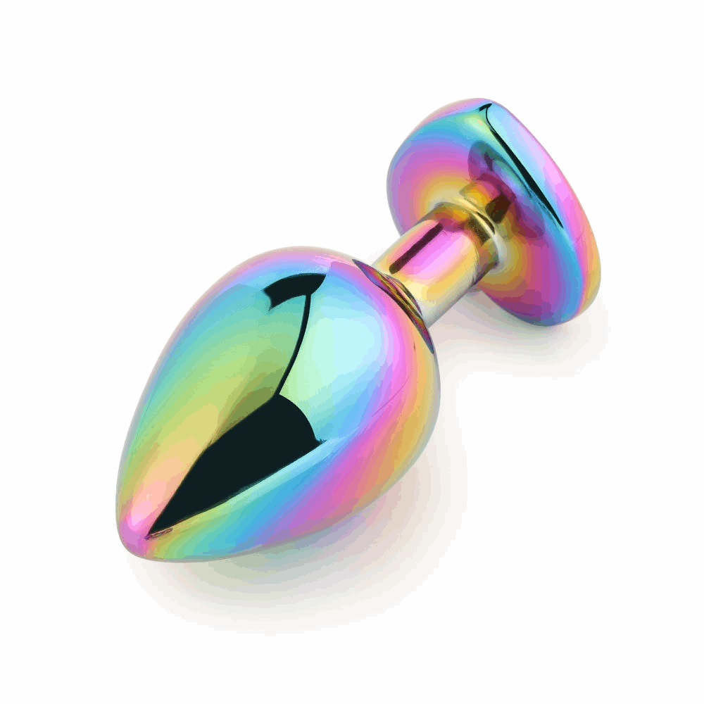 Rainbow Chrome Anal Plug - Michelle Selection - #tag1# - #tag2#