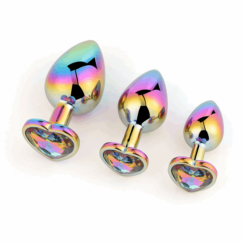 Rainbow Chrome Anal Plug - Michelle Selection - #tag1# - #tag2#