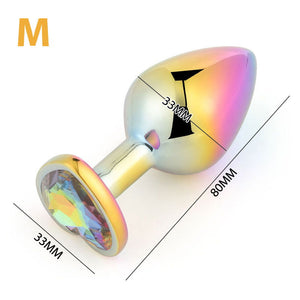 Rainbow Chrome Anal Plug - Michelle Selection - #tag1# - #tag2#
