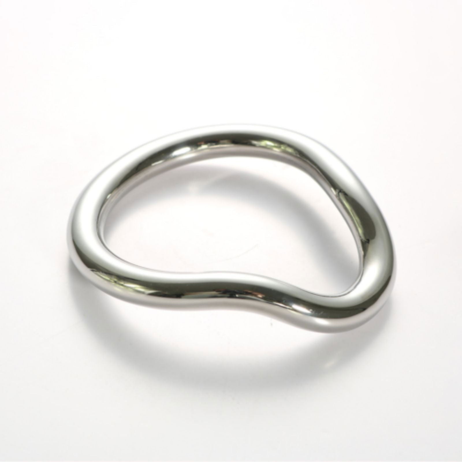 Stainless Steel Curved Cock Ring - Michelle Selection - #tag1# - #tag2#