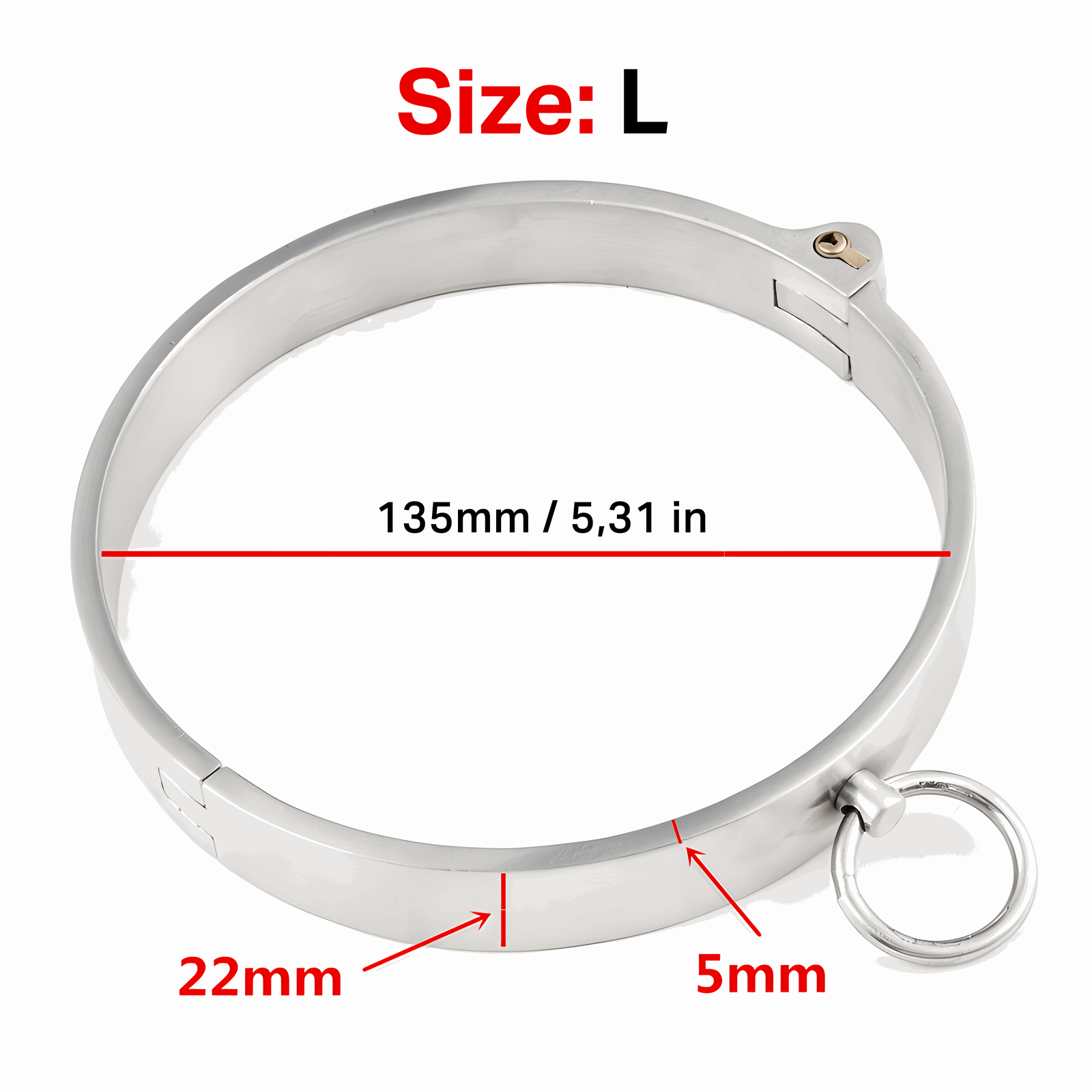 Stainless steel - Chastity Collars - Michelle Selection - #tag1# - #tag2#