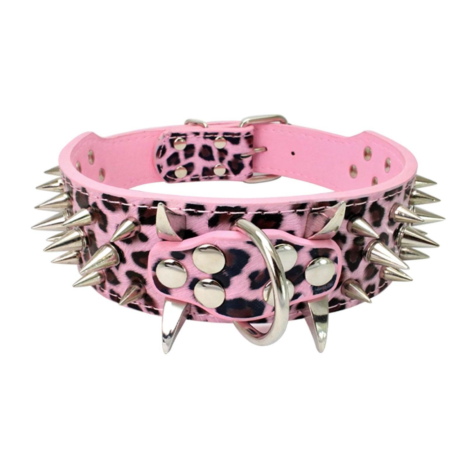 Studded Collar - PINK - Michelle Selection - #tag1# - #tag2#