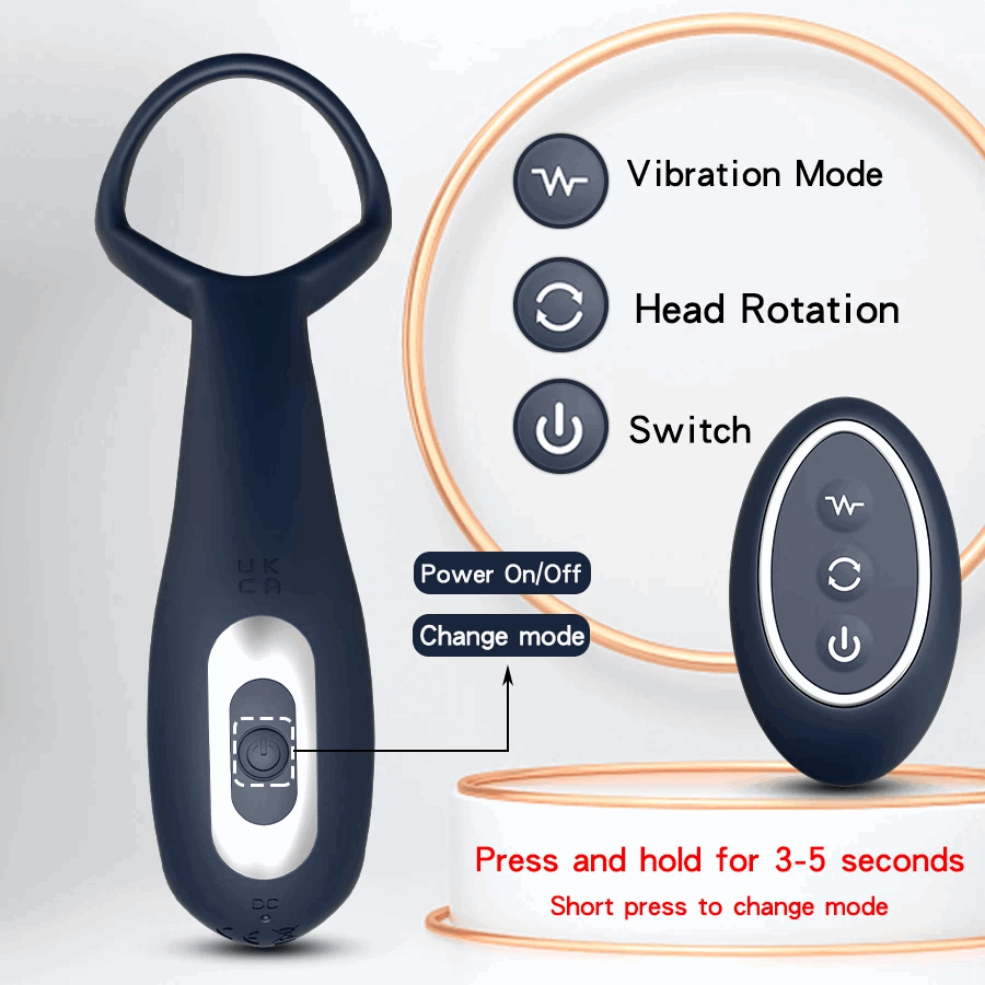 The Explorer - Rotating Prostate Massager - Michelle Selection - #tag1# - #tag2#