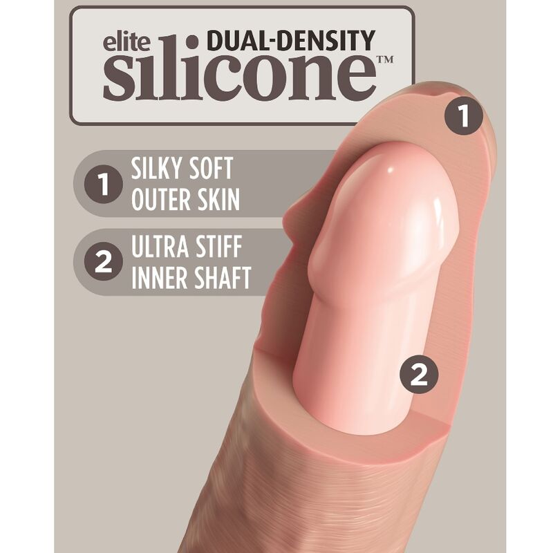 King Cock Elite Elite 8" realistic dildo, image 4