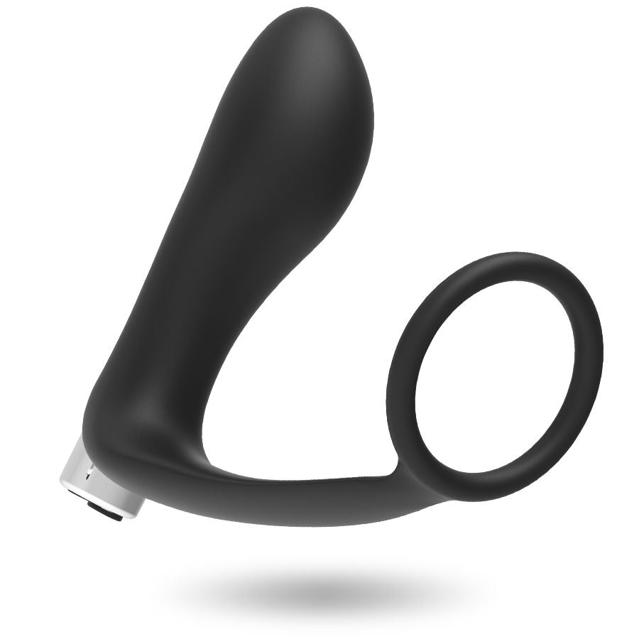 Black Addicted Toys prostate vibrator, second photo