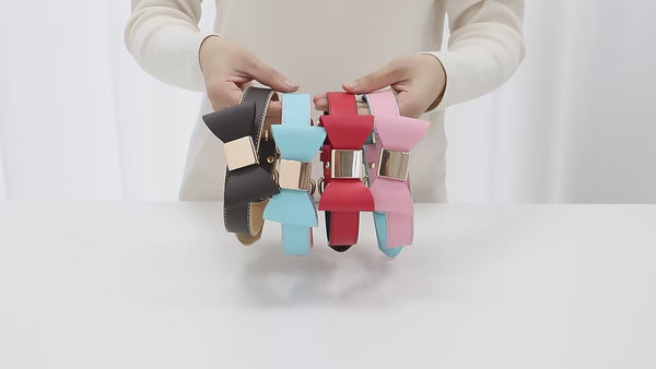 Customizable Bowknot Collars