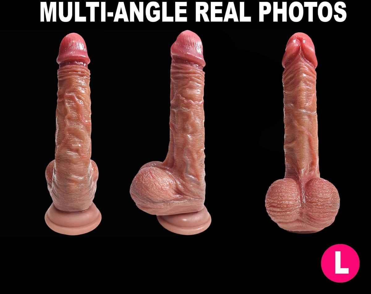 Sliding skin realistic dildo - Authentic Experience - Michelle Selection