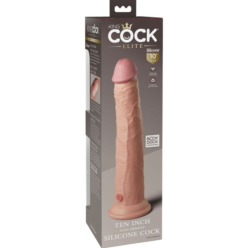 Elite 10" realistic dildo from King Cock Elite, picture 6