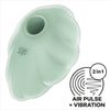 Satisfyer Cloud Dancer air pulse stimulator in green