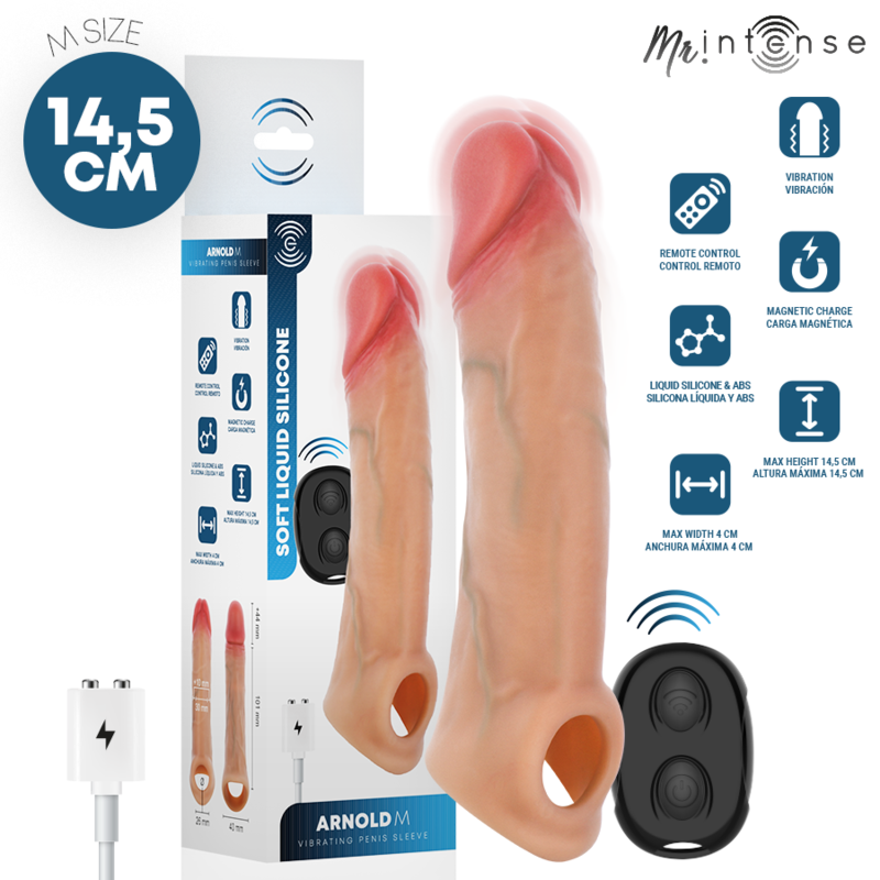 Mr. Intense Arnold M penis sleeve