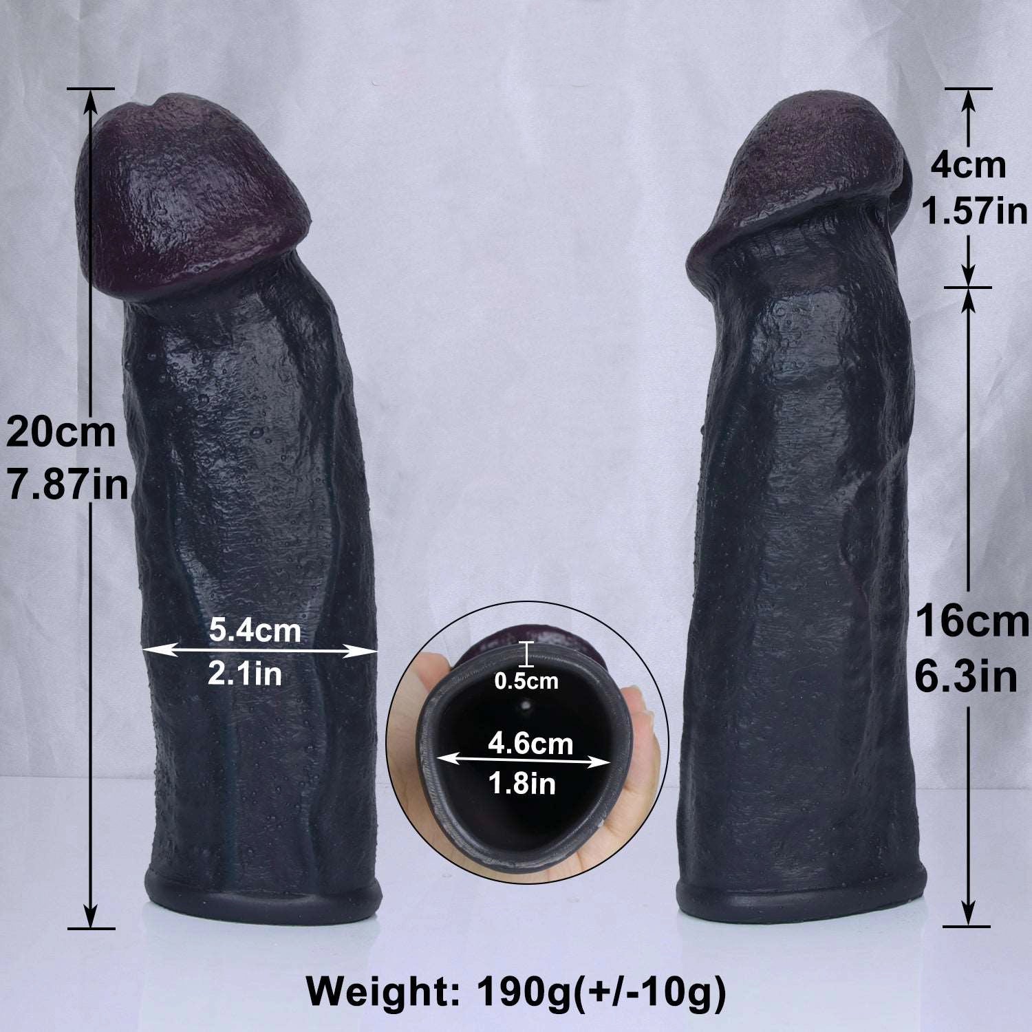 The same dimensions given in the description are shown in the photos for greater clarity and immediacy.